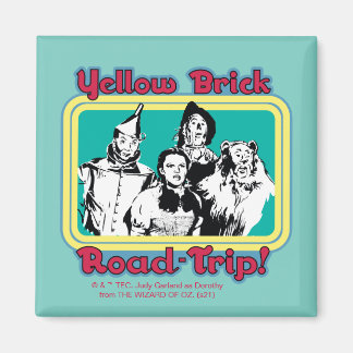 The Wizard Of Oz™ | Yellow Brick Road-Trip! Magnet