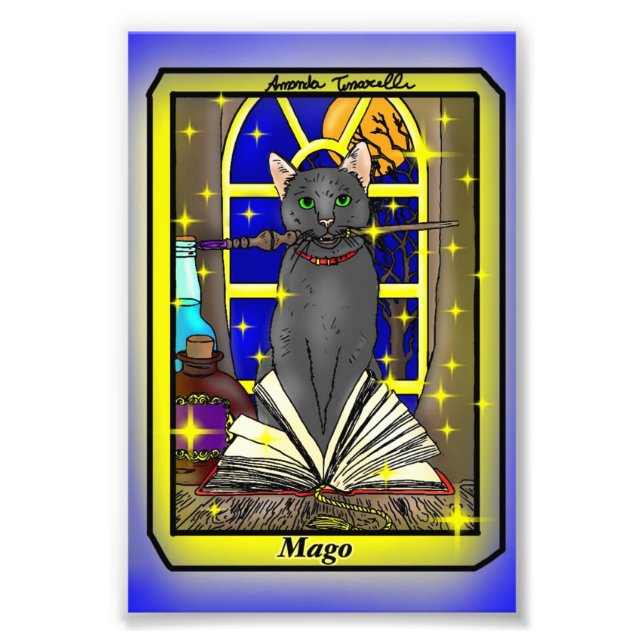 The wizard photo print (Front)