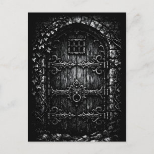 The Wizard’s Door — by BurnsInHell Postcard