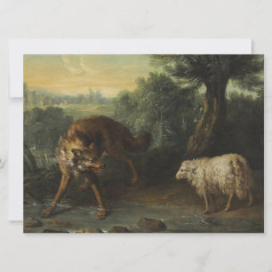 The Wolf and the Lamb Card