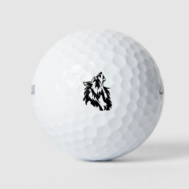 The Wolf Golf Balls (Front)