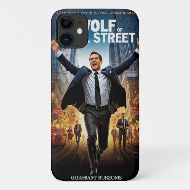 The Wolf of Wall Street Inspired Mobile Case (Back)
