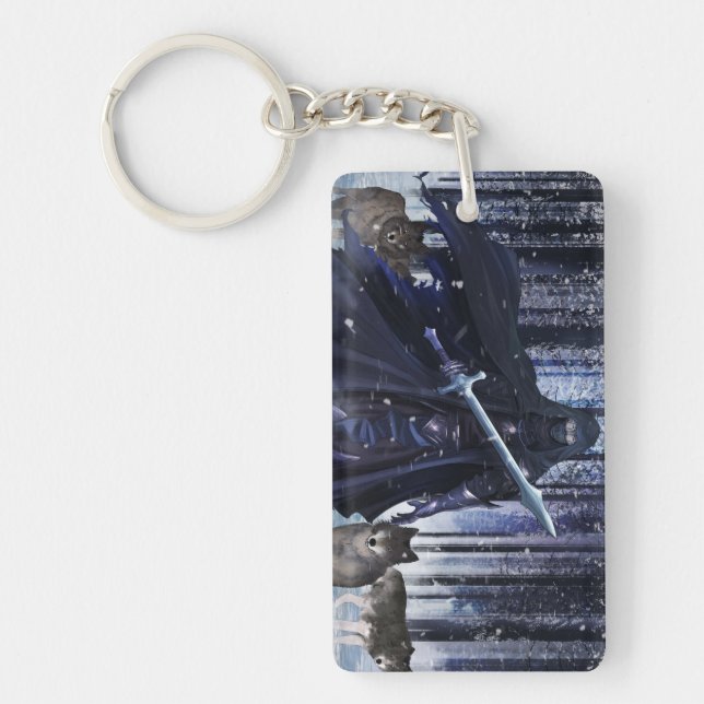 THE WOLF PACK LEADER KEY CHAIN (Front)