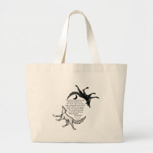 The Wolf that Feeds Large Tote Bag