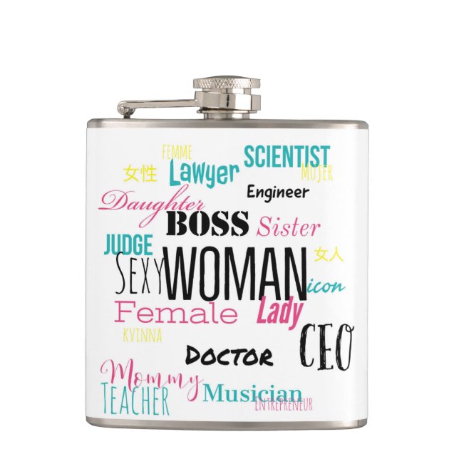 THE WOMAN FLASK (Front)
