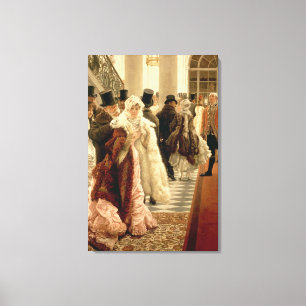 The Woman of Fashion , 1883-5 Canvas Print