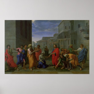 The Woman Taken in Adultery, 1653 Poster