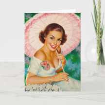 The Woman With a Pink Umbrella, Birthday