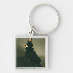 The Woman with the Glove, 1869 Key Ring