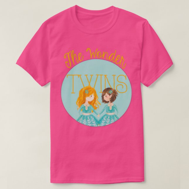 The Wonder Twins T-Shirt (Design Front)