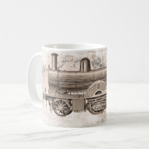 The wonderful age of steam locomotion coffee mug
