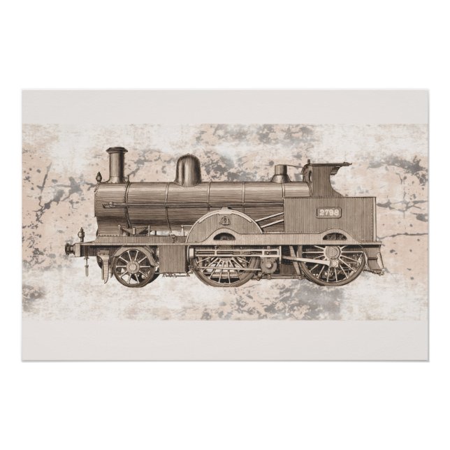 The wonderful age of steam locomotion poster (Front)