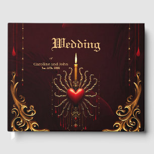 The wonderful beautiful art of gothic elegance.  guest book