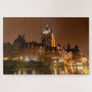 The wonderful Hotel Frontenac, Quebec city, Canada Jigsaw Puzzle