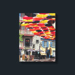 The Wonderful Umbrellas of Quebec City Canvas Print<br><div class="desc">The Wonderful Umbrellas of Quebec City Canvas Print Wall Art.</div>