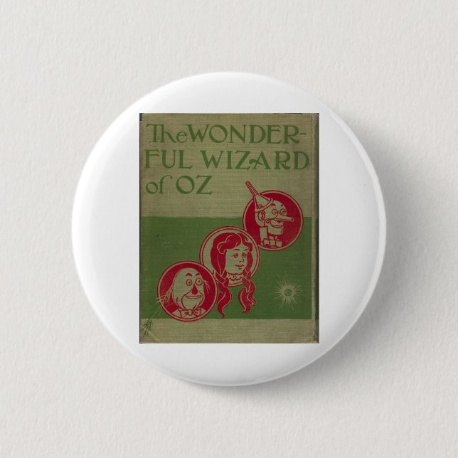 The Wonderful Wizard Of Oz 6 Cm Round Badge (Front)