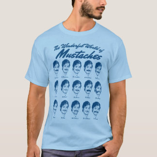 The Wonderful World of Moustaches Shirt