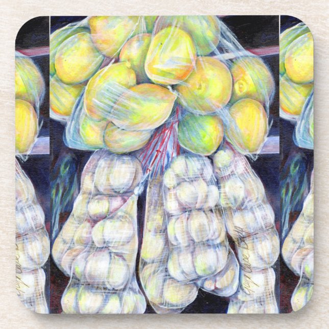 The Wonders of the Wet Markets, Singapore Coaster (Front)