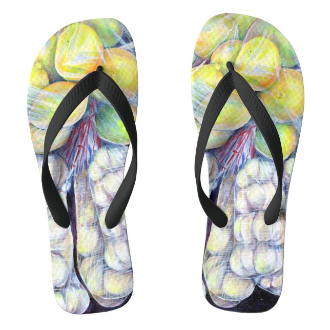 The Wonders of the Wet Markets, Singapore Jandals (Footbed)