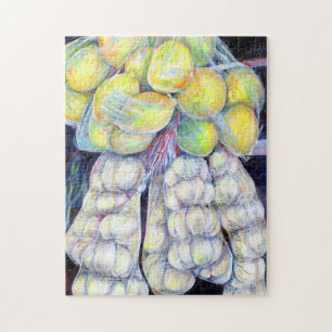 The Wonders of the Wet Markets, Singapore Jigsaw Puzzle