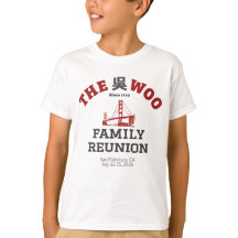 The Woo Family Reunion Kid's T