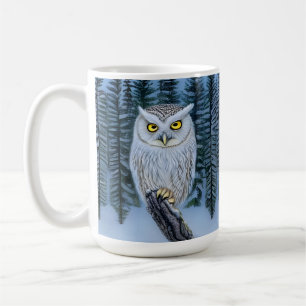 The Woodland North Woods Little Grey Owl Coffee Mug