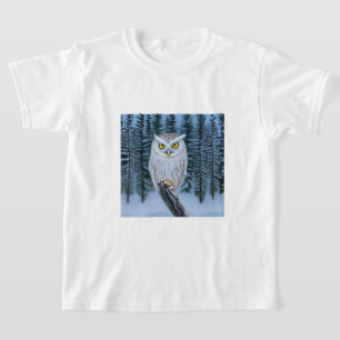 The Woodland North Woods Little Grey Owl T-Shirt
