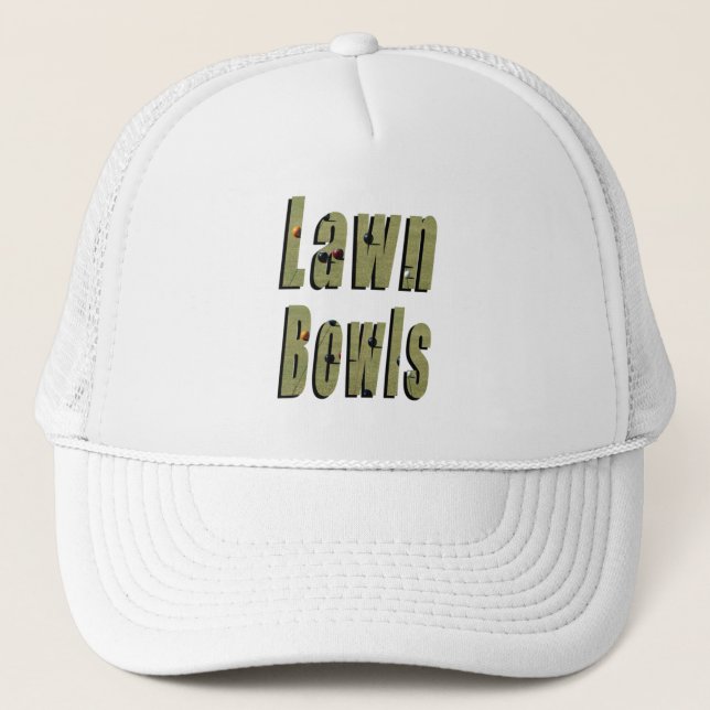 The Word Is Lawn Bowls, Trucker Hat (Front)
