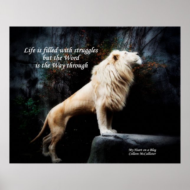 The Word is the Way Through Poster (Front)