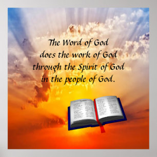 The Word of God Poster