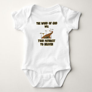 The Word Of God Will Light Unisex Baby Bodysuit