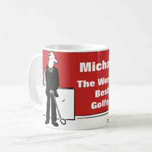 The Word's Best Golfer Coffee Mug
