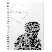 The Words Make The Man Notebook | Write What Moves