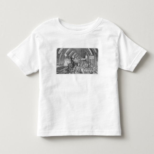 The workmen's train toddler T-Shirt (Front)