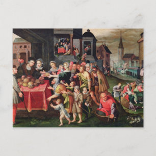 The Works of Mercy Postcard