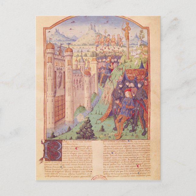 The Works of Virgil with Commentary by Servius Postcard (Front)