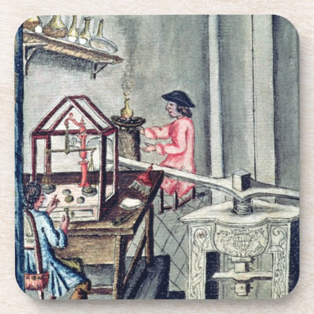 The Workshop of Silversmiths, from a silversmith b Coaster (Front)