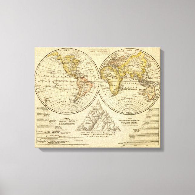 The World 2 Canvas Print (Front)