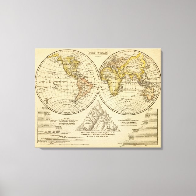 The World 2 Canvas Print (Front)