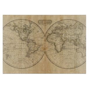 The World 2 Cutting Board