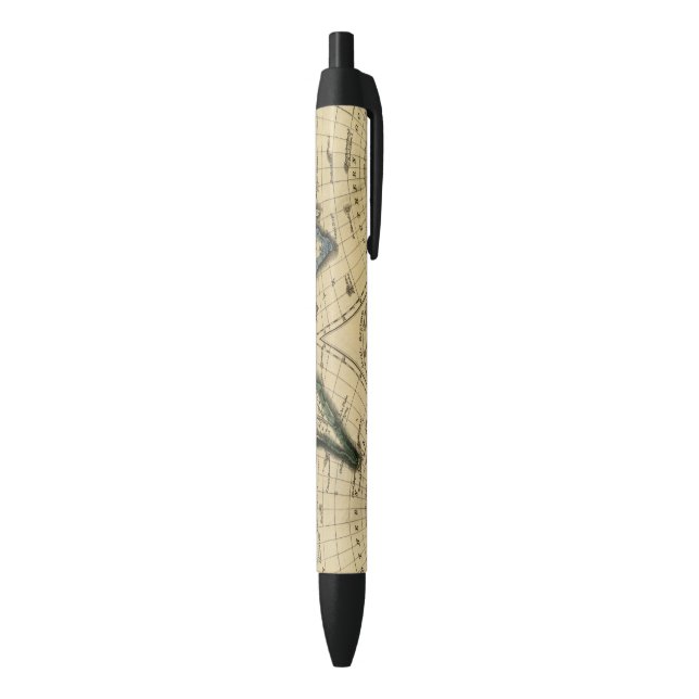 The World 3 2 Black Ink Pen (Bottom (Vertical))