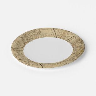 The World 3 Paper Plate