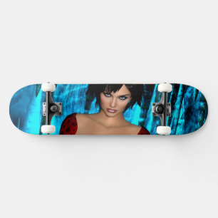 The World Behind the Eyes skateboard
