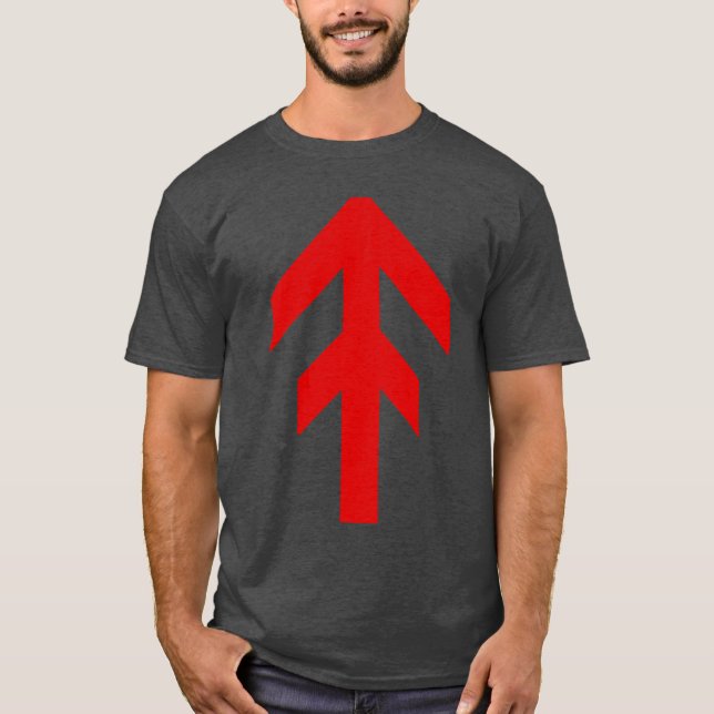 The World Domination Rune (red) T-Shirt (Front)