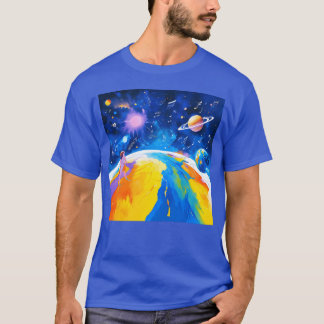 The world driven by music girl T-Shirt
