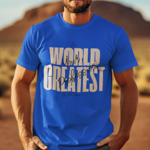 The World Greatest Blue T-Shirt