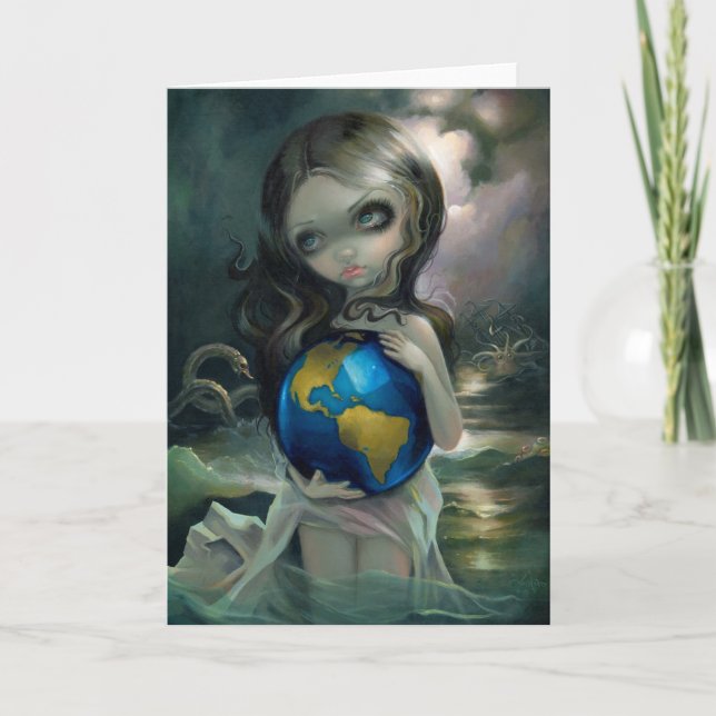 "The World" Greeting Card (Front)