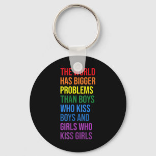 The World Has Bigger Problems Lgbtqia+ Pride Month Key Ring