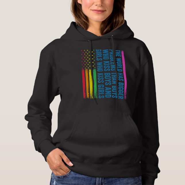 The World Has Bigger Problems Than Lgbtq Hoodie (Front)