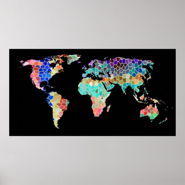 The World in Black Poster (Front)